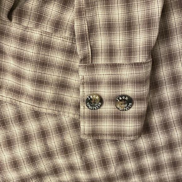 Jack Wolfskin Men’s Shirt Plaid SMALL Outdoor - Picture 7 of 10